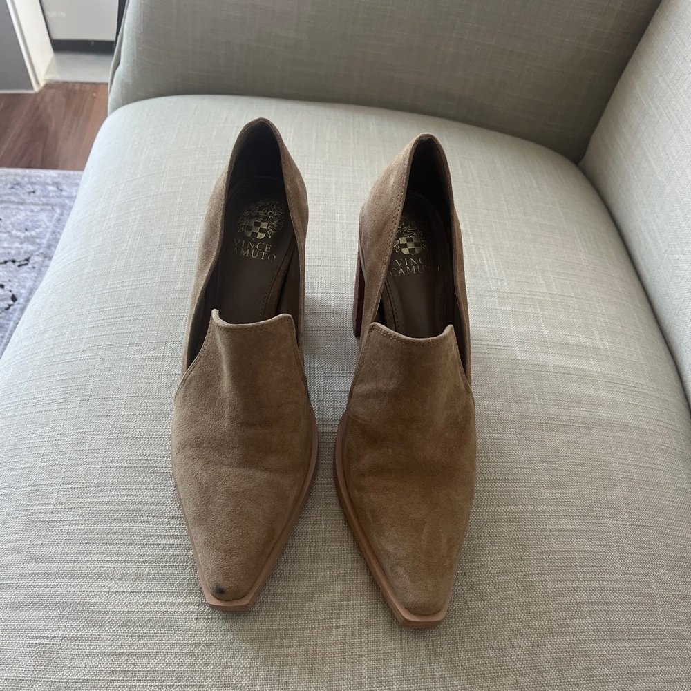 Vince Camuto Brown Heels